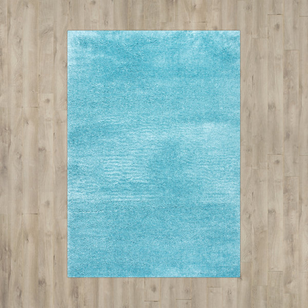 Ebern Designs Philipine Baby Blue Area Rug & Reviews Wayfair Canada